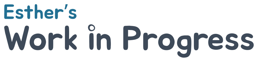 Esther’s Work in Progress logo